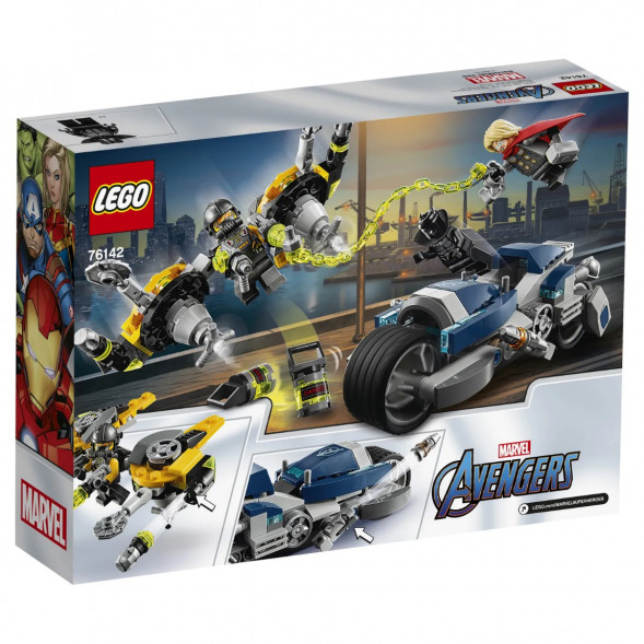 Конструктор LEGO Super Heroes 76142 Мстители Атака на спортбайке в Мытище
