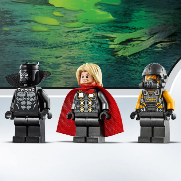 Конструктор LEGO Super Heroes 76142 Мстители Атака на спортбайке в Мытище