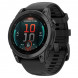 Умные часы Garmin Fenix E 47мм Amoled Slate Grey Steel с чёрным силиконовым ремешком 010-03025-01 в Мытище
