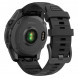 Умные часы Garmin Fenix E 47мм Amoled Slate Grey Steel с чёрным силиконовым ремешком 010-03025-01 в Мытище