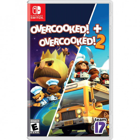 Игра Overcooked &amp;amp; Overcooked 2 [Nintendo Switch, английская версия] в Мытище