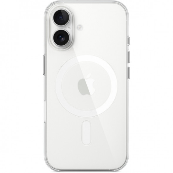 Чехол Apple Clear Case with MagSafe для iPhone 16, прозрачный (MA6A4ZM/A) в Мытище