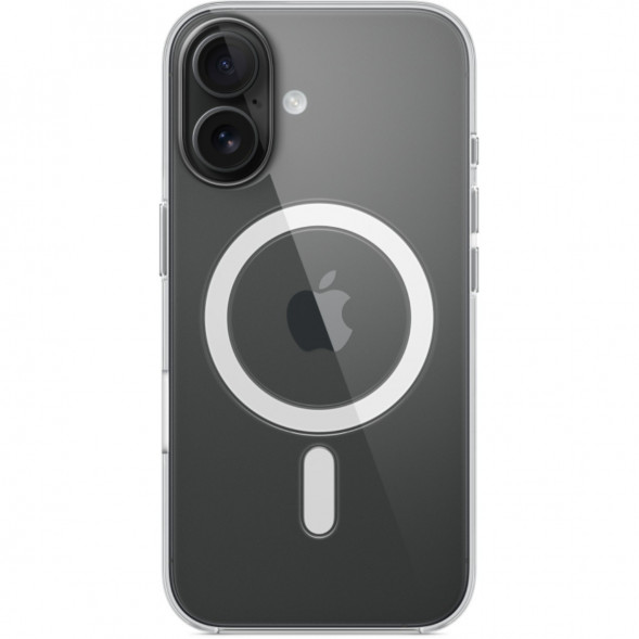 Чехол Apple Clear Case with MagSafe для iPhone 16, прозрачный (MA6A4ZM/A) в Мытище