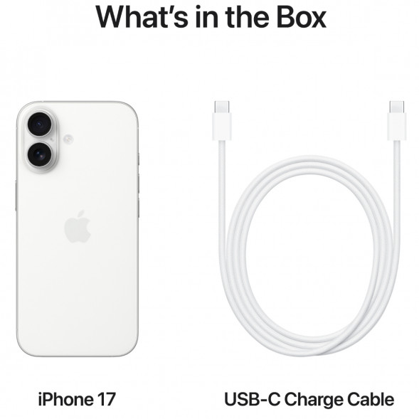 Смартфон Apple iPhone 17 512GB eSim, White в Мытище