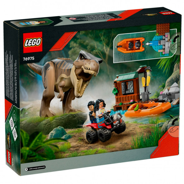 Конструктор LEGO Jurassic World 76975 Побег по реке от ти-рекса в Мытище