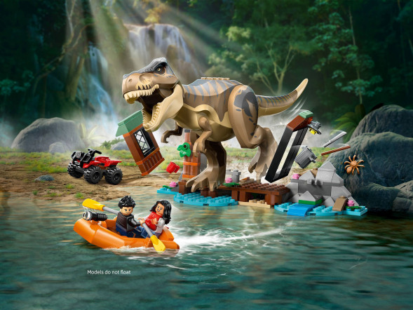 Конструктор LEGO Jurassic World 76975 Побег по реке от ти-рекса в Мытище