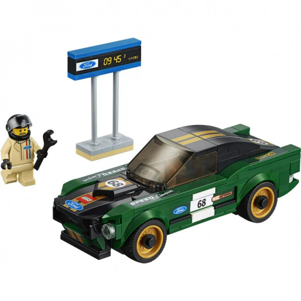 Конструктор LEGO Speed Champions 75884 1968 Ford Mustang Fastback в Мытище