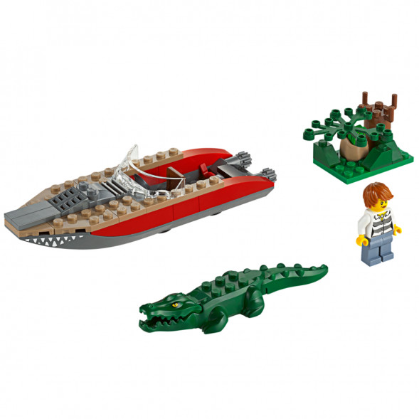 Конструктор LEGO City 60067 Погоня на полицейском вертолёте в Мытище