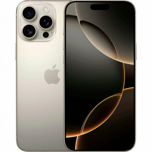 Смартфон Apple iPhone 16 Pro Max (nano SIM+eSIM) 256ГБ, Natural Titanium в Мытище