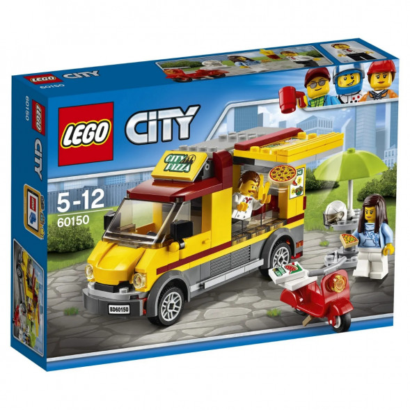 Конструктор LEGO City Great Vehicles 60150 Фургон-пиццерия в Мытище