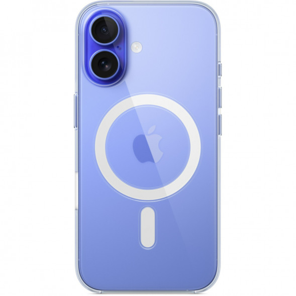 Чехол Apple Clear Case with MagSafe для iPhone 16 Plus, прозрачный (MA7D4ZM/A) в Мытище