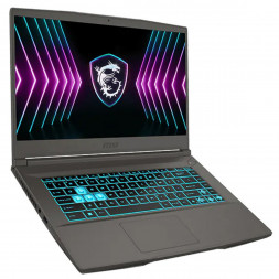 Ноутбук игровой MSI Thin 15 B2RVE-3451XRU (15.6&amp;quot;, IPS, Intel Core 7 240H 2.5ГГц, 10 ядер, 16ГБ DDR4, 512ГБ SSD, NVIDIA GeForce RTX 4050 для ноутбуков - 6 ГБ)