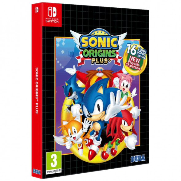 Игра Sonic Origins Plus [Nintendo Switch, русские субтитры] в Мытище
