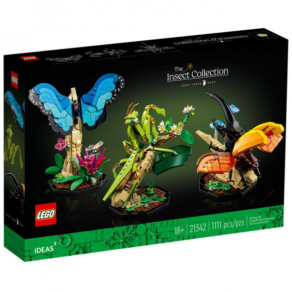 Конструктор LEGO Ideas 21342 Коллекция насекомых в Мытище