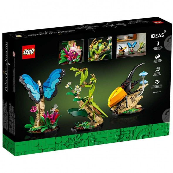 Конструктор LEGO Ideas 21342 Коллекция насекомых в Мытище