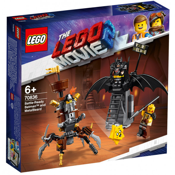 Конструктор LEGO Movie 70836 Боевой Бэтмен и Железная борода  в Мытище