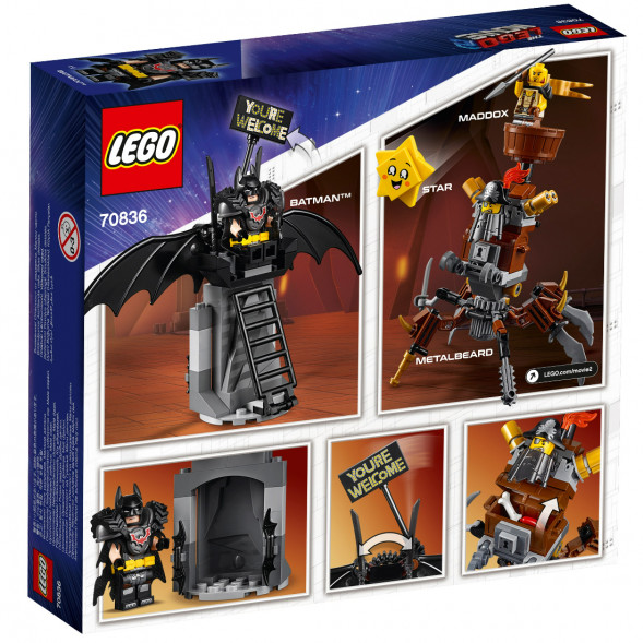 Конструктор LEGO Movie 70836 Боевой Бэтмен и Железная борода  в Мытище