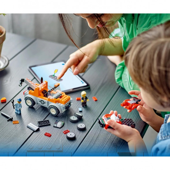 Конструктор LEGO City 60435 Ремонт эвакуаторов и спортивных автомобилей в Мытище
