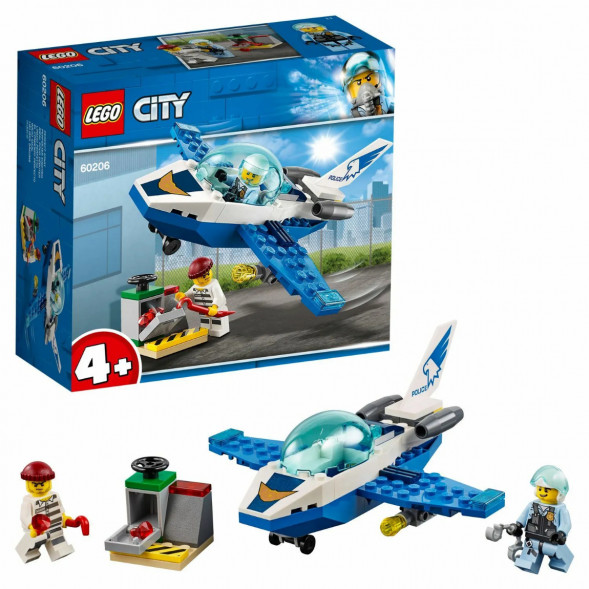 Конструктор LEGO City Police 60206 Воздушная полиция: патрульный самолет в Мытище