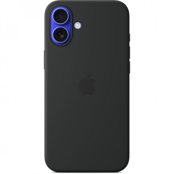Чехол Apple для iPhone 16 Plus Silicone MagSafe, черный (MYY93ZM/A) в Мытище