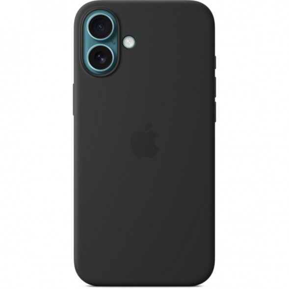 Чехол Apple для iPhone 16 Plus Silicone MagSafe, черный (MYY93ZM/A) в Мытище