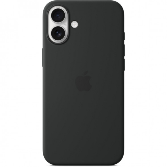Чехол Apple для iPhone 16 Plus Silicone MagSafe, черный (MYY93ZM/A) в Мытище