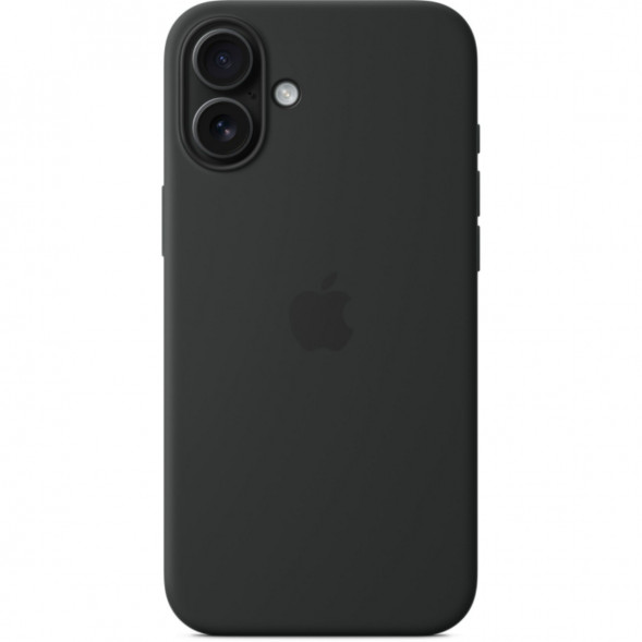Чехол Apple для iPhone 16 Plus Silicone MagSafe, черный (MYY93ZM/A) в Мытище