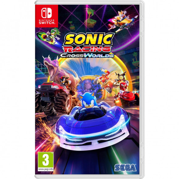 Игра Sonic Racing: CrossWorlds [Nintendo Switch, русские субтитры] в Мытище