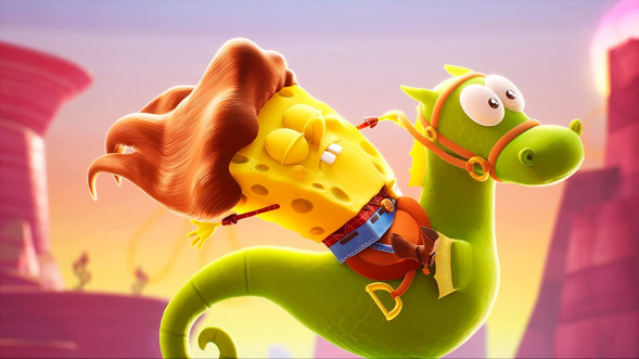 SpongeBob SquarePants: The Cosmic Shake (PS4, русские субтитры) в Мытище