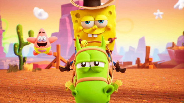 SpongeBob SquarePants: The Cosmic Shake (PS4, русские субтитры) в Мытище
