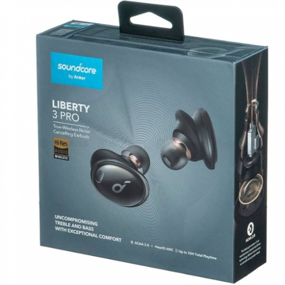 Беспроводные наушники Anker Soundcore Liberty 3 Pro, черный в Мытище
