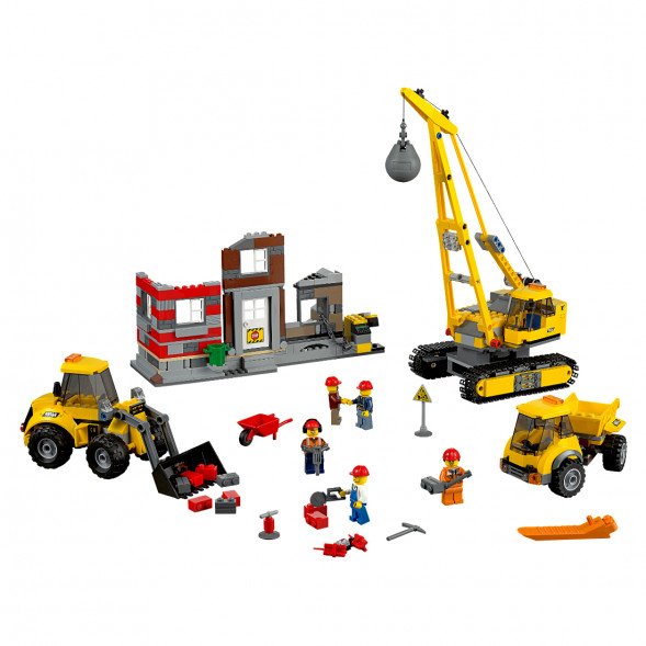 Конструктор LEGO City 60076 Снос здания в Мытище