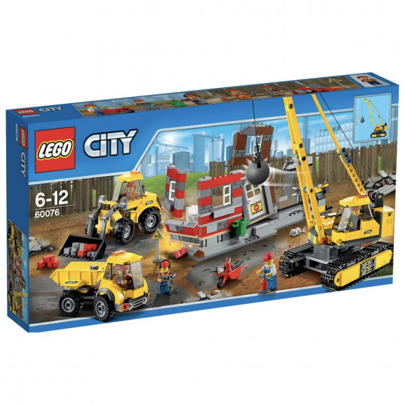 Конструктор LEGO City 60076 Снос здания в Мытище
