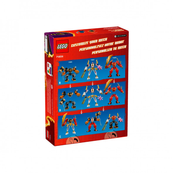 Конструктор LEGO Ninjago 71806 Элементальный земной робот Коула в Мытище