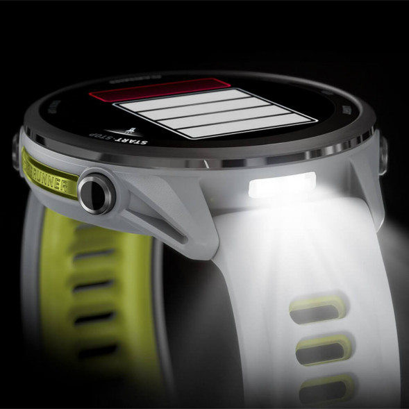 Умные часы Garmin Forerunner 970 Titanium Whitestone/Translucent Amp Yellow Band 010-02969-11 в Мытище