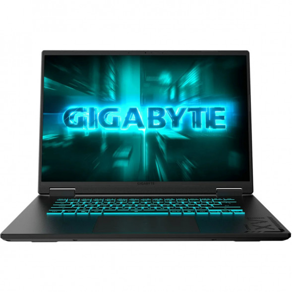 Ноутбук Gigabyte Gaming A16 GA63H (3WHK3EE894SD) (16&amp;quot;, IPS, AMD Ryzen 7 260 3.8ГГц, 8 ядер, 16ГБ DDR5, 1ТБ SSD, NVIDIA GeForce RTX 5070 - 8 ГБ, FreeDOS), черный в Мытище