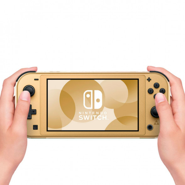 Игровая приставка Nintendo Switch Lite (Hyrule Edition) в Мытище