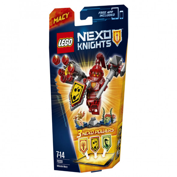 Конструктор LEGO Nexo Knights 70331 Мэйси – Абсолютная сила в Мытище