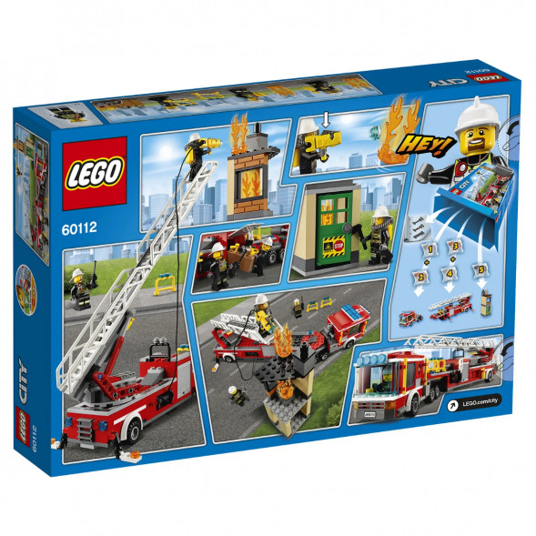 Конструктор LEGO City Fire 60112 Пожарная машина в Мытище
