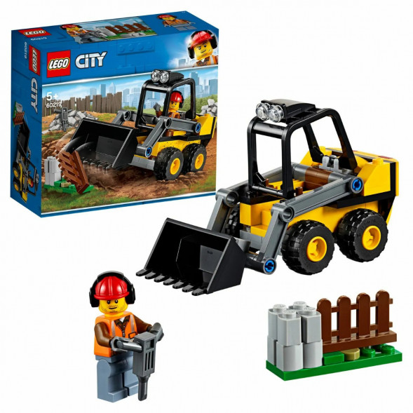 Конструктор LEGO City Great Vehicles 60219 Строительный погрузчик в Мытище
