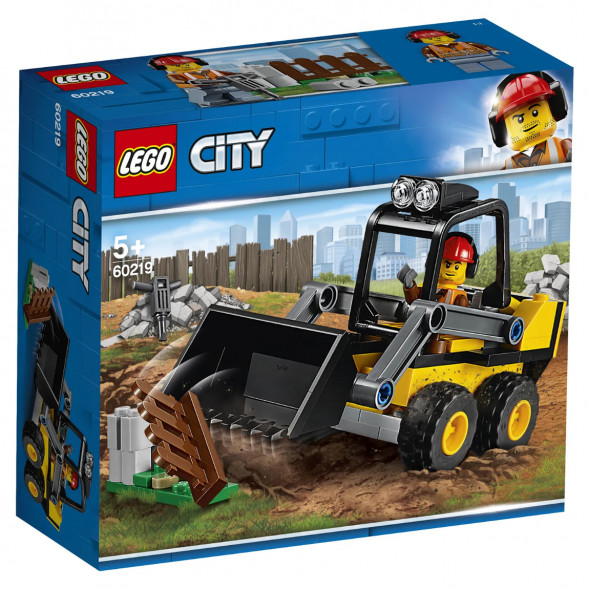 Конструктор LEGO City Great Vehicles 60219 Строительный погрузчик в Мытище