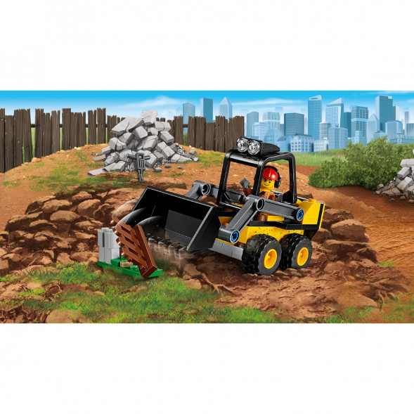 Конструктор LEGO City Great Vehicles 60219 Строительный погрузчик в Мытище