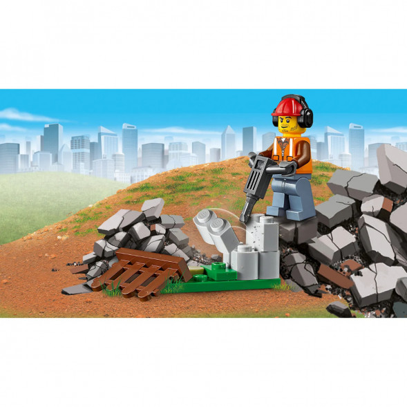 Конструктор LEGO City Great Vehicles 60219 Строительный погрузчик в Мытище
