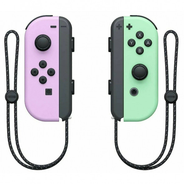 Геймпад Nintendo Switch Joy-Con controllers Duo, пастельный пурпурный / пастельный зеленый в Мытище