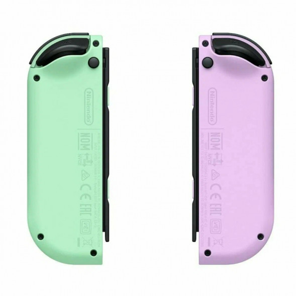 Геймпад Nintendo Switch Joy-Con controllers Duo, пастельный пурпурный / пастельный зеленый в Мытище