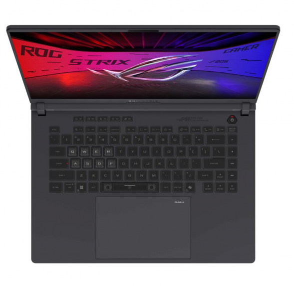 Ноутбук ASUS ROG Strix G16 2025 G615LR-S5222 (Intel Core Ultra 9 275HX 2700MHz/16&amp;quot;/2560x1600/32Gb/1Tb/NVIDIA GeForce RTX 5070Ti/Без ОС) Серый в Мытище