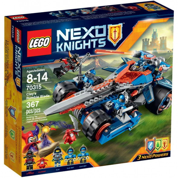 Конструктор LEGO Nexo Knights 70315 Устрашающий разрушитель Клэя в Мытище