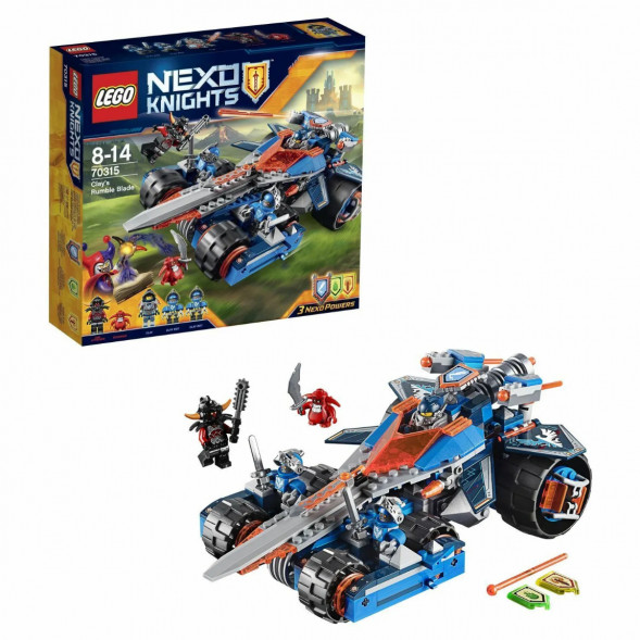 Конструктор LEGO Nexo Knights 70315 Устрашающий разрушитель Клэя в Мытище