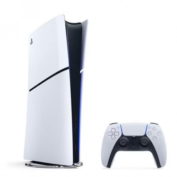 Игровая консоль Sony Playstation 5 Slim 1 ТБ без дисковода (CFI-2016), белый в Мытище