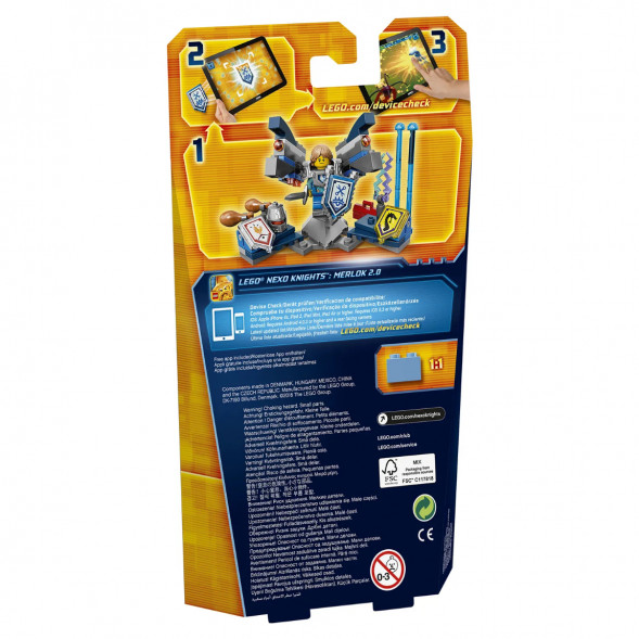 Конструктор LEGO Nexo Knights 70333 Робин – Абсолютная сила в Мытище